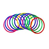 TOYMYTOY I colori assortiti dei giochi degli anelli di 12PCS di lancio