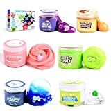 ToysButty - Kit per slime per ragazze e ragazzi, 6 diversi slime profumate in contenitori da 793,8 g, con ciondoli ...
