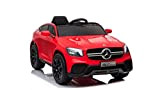 TOYSCAR electronic way to drive Auto Macchina Elettrica per Bambini 12V Mercedes-Bens Concept GLC Coupé con Telecomando Rossa