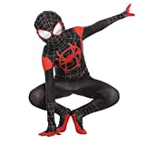 TOYSSKYR Costumi Elastici per Costumi di Halloween con Tuta Elasticizzata New Age Spider-Man ( Colore : Nero , Dimensioni : ...