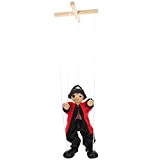 Toyvian Marionette Interessanti Lavoro marionetta marionetta pirata in legno interessante giocattoli interattivi adorabili burattino Adorabili Pupazzi