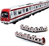 Train Modello, 4pcs giocattolo Car Set lega Ferroviario Treno della metropolitana Modello, 1/64 Scala lega Metropolitana / Model Car ToysPlay, ...