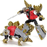 Transformer Toys, 5 in 1 Trasformazione G1 Robot Giocattolo Dinoking Volcanicus Grimlock Slag Sludge Snarl Swoop Dinobots Action Figure, 18 ...