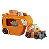 Transformers - Command Center Wedge (Playskool Heroes Rescue Bots Academy, Giocattolo trasformabile, con rimorchio e Accessorio per Illuminazione)