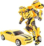 Transformers Giocattoli Transformers Toys Studio Series 87 Deluxe Transformers: Dark of The Moon Bumblebee Action Figure, 8 e Oltre-Bumblebee