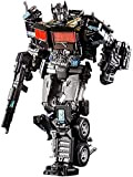 Transformers Giocattoli, Trasformazione Action Figure Giocattoli, Transformers Serie Optimus Prime 18cm Modello Personaggio, per Bambini e Adulti Regalo-Black