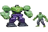 Transformers- Marvel Avengers Strike-Figura d'azione Hulk con Incredibile Armatura Mech per Bambini dai 4 Anni in su, Multicolore, Taglia Unica, ...