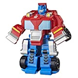 Transformers Rescue Bots Academy - Giocattolo transformer, trasformabile, eroe classico della squadra Optimus Prime, da 11 cm