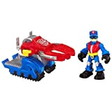 Transformers Rescue Bots Playskool Heroes Action Figure Set Chief Charlie Burns Rescue Cutter by Hasbro