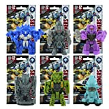 Transformers Tiny Turbo Changers 5 cm serie 2 ciechi set identificato - Optimus Prime, Megatron, Shockwave, Hot Rod, Chopter & ...