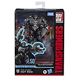 Transformers Toys Studio Series 50 Deluxe The Last Knight Movie WWII Autobot Hot Rod Action Figure - Ages 8 & ...
