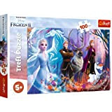 Trefl 100 Elementi, Magia del Paesaggio Ghiacciato, per Bambini dai 5 Anni Puzzle, Colore Disney Frozen 2, 10IT5900511163667IT10