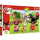 Trefl 15 Maxi Elementi Bing con gli amici per Bambini da 2 anni Puzzle, Colore Bunny, 14335
