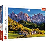 Trefl 1500 Elementi, Alta Qualità, Bolzano-Alto Adige, tema montagna, per adulti e Bambini dai 12 anni Puzzle, Colore Val di ...