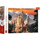 Trefl 3000 Elementi, qualità Premium, per Adulti e Bambini dai 15 Anni Puzzle, Colore Castello d'inverno Neuschwanstein-Germania, TR33025