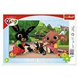 Trefl- Bing Bunny 15 Elementi, Giochi con Gattini, per Bambini da 3 Anni Puzzle, Colore