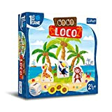 Trefl - Coco Loco, primo gioco da tavolo - Gioco da tavolo per i più piccoli, animali esotici, gioco cooperativo ...