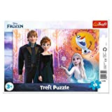 Trefl- Disney Frozen 2 15 Elementi, Ricordi Felici, per Bambini dai 3 Anni Puzzle, Colore