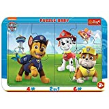 Trefl-Per Bambini da 2 Anni Puzzles, Colore Paw Patrol, Pattuglia Allegra Dei Cani, One size