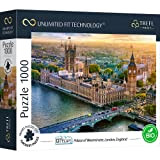 Trefl Prime - Puzzle Uft Cityscape: Palace Of Westminster, London, England - 1000 Elementi, Cartone Più Spesso, Bio, Londra, Inghilterra, ...