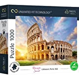 Trefl Prime - Puzzle Uft Romantic Sunset: Colloseum, Rome, Italy - 1000 Elementi, Cartone Più Spesso, Bio, Roma, Italia, Colosseo, ...