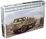 Trumpeter 01017 – Modellino Russian GAZ 66 Light Truck II