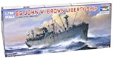 Trumpeter 05756 - Modellino da Costruire SS John W. Brown Liberty Ship