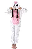 Tutina Ragazzo e Ragazza Bambini Onesies Pigiama Pigiameria Sleepwear Nightclothes Anime Cosplay Halloween Costume Attrezzatura Animale Carnevale Unisex Bianco Gatto ...
