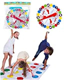 Twisting Game per Adulti,Family Floor Gioco,Gioco di Torsione, Gioco per Famiglie,Giochi di Abilità Divertenti per Bambini e Adulti Gioco Gioco ...