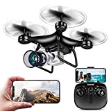 TXD-8S Drone for Kids Or Adults Best Gift Portable Pocket Quadcopter with Altitude Hold 3D Flips and Headless Mode Easy ...
