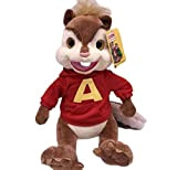 TYOKGE Alvin And The Chipmunks Alvin Soft Peluche Toys Souris Pillow Doll Stuffed Animal Dolls for Kids 25cm