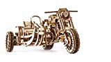 UGEARS Puzzle 3D in Legno per Adulti - Kit Modellino Moto Fai da Te - Motocicletta - Modellini Moto da ...