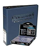 Ultra Pro 3-Ring Collectors Album Blue + 100 9-Pocket Platinum Pages - Magic: The Gathering - Yu-Gi-Oh!