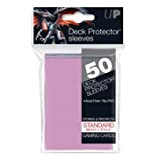 Ultra Pro Card Sleeves 50pk-Pink, FUNDAS Standard Color Rosa Claro para CARTAS PAQUETE DE 50 Unisex Adulto, 14cm x 8cm ...