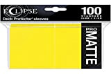 Ultra Pro Eclipse Standard Matte Sleeves Confezione da 100-Giallo, Colore Giallo limone, 15620