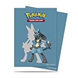 Ultra PRO - Lucario Pokémon Deck Protector Sleeves (65 ct.) - Proteggi le tue carte da gioco con la tecnologia ...