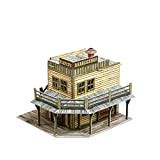UMBUM Wild West Barbershop-Gioco da tavolo in scatola sottile, Multicolore, 447