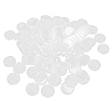 Unbekannt - Confezione da 300 capsule porta monete rotondo per riporre monete e casa organizer AOD (21 mm)