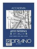 Unbekannt Fabriano 50813200 da Disegno, Cotone, Bianco, 29,7 x 442 x 0,5 cm