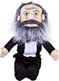 Unemployed Philosophers Guild Karl Marx Little Thinker - 11" Plush Doll for Kids And Adults