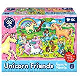 Unicorn Friends - Puzzle educativo, 50 pezzi, per bambini da 4 a 8 anni