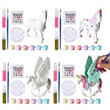 Unicorno Bambina Gadget Compleanno Bambini, Set Pittura 4 Pezzi - BONNYCO | Regalini Fine Festa Compleanno, Unicorno Bambina Regalini Compleanno ...