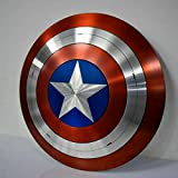United Decor Capitan America Shield - Prop replica fatta a mano primo scudo vendicatore in metallo