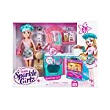 United Pacific Designs 100183: Zuru Sparkle Girlz Bake Off Playset con bambola da 10,5 pollici e stile di vita