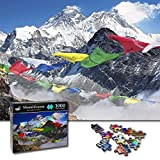 Universal Castle Foil Carta Puzzle 1000 Pezzi Adulti - Monte Everest - Romantic World Foto Puzzle Paesaggi - Arte Puzzle ...