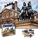 Universal Castle Foto Puzzle 1000 Pezzi Adulti - Louvre Palace Paris - France Euro Iconic Puzzle Arte Paesaggi - Puzzle ...