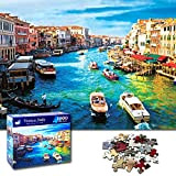Universal Castle Foto Puzzle 1000 Pezzi Adulti - Venezia Italia - Italy Euro Iconic Puzzle Paesaggi - Puzzle Romantic Italy ...