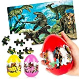 Uping Puzzle Bambini Legno per Bambini 3 4 Anni - 8 Anni, Puzzles di Legno Dinosauro 60 Pezzi 3 Set ...