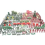 Uposao 330pezzi Soldatini Giocattolo di Plastica Soldiers Army Toys Tradizionale Plastica Verde per Giochi di Guerra Army Military Toys Giocattolo ...