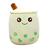 Uposao Bubble Tea - Peluche a forma di boba, 35 cm, motivo cartone animato, per bambole, per tè al latte, ...